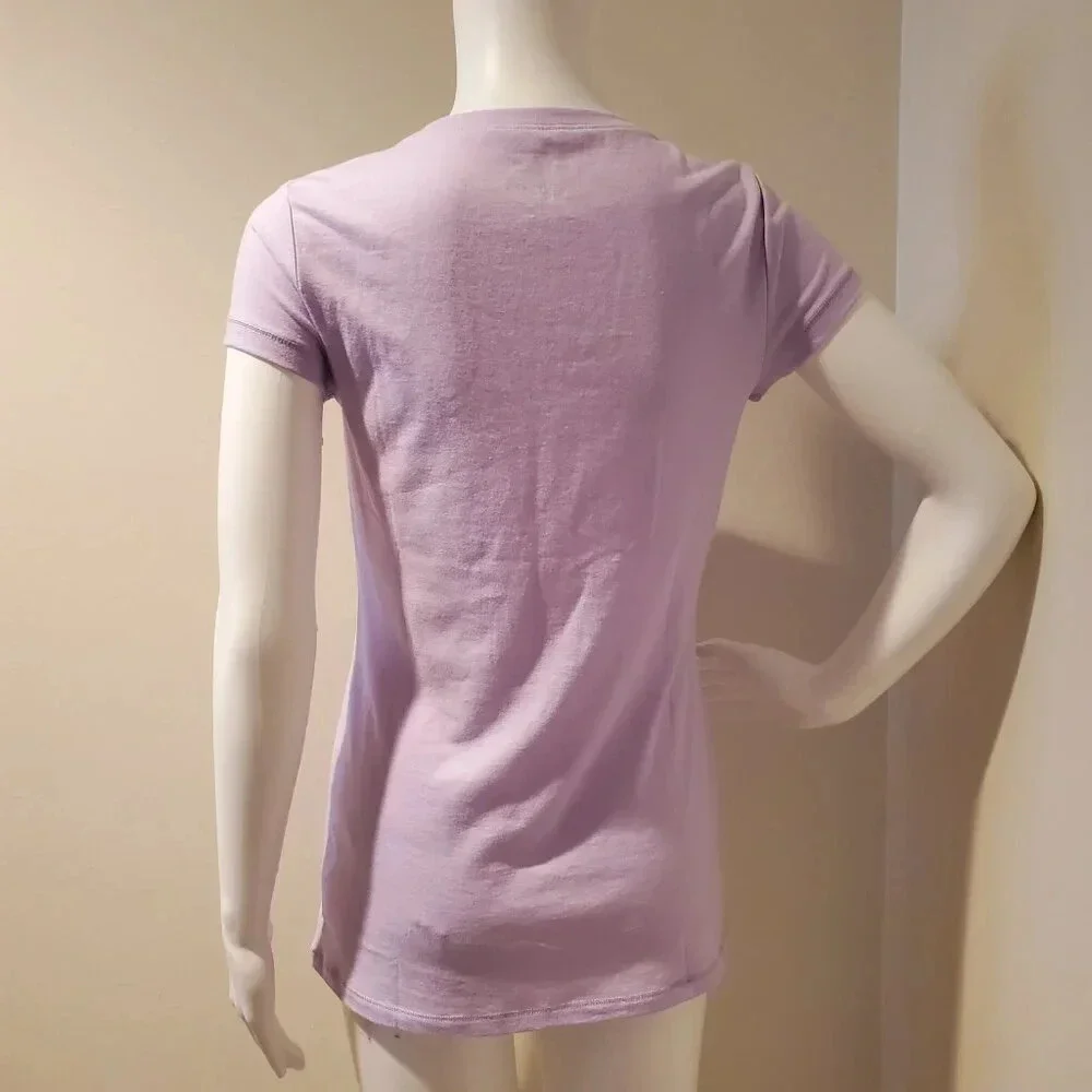 NWT NOBO Short Sleeved Crewneck Shirt Lavender Sunrise M(7-9) - Picture 6 of 6